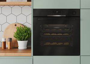 Serie 6 broodbakovens van Bosch met extra stoomovenfunctie.