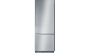 Bosch Benchmark Built-In Bottom Freezer Refrigerator 30 Flat Hinge B30bb935ss Stainless Steel