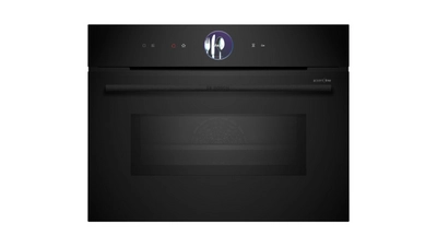 Compact ovens with integrated microwave