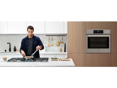 Bosch cooktop with flameselect