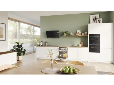 Bosch appliances in a modern kitchen.