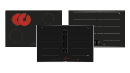 Induction and electro hobs
