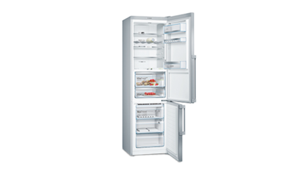 Freestanding fridge-freezers with freezer at bottom