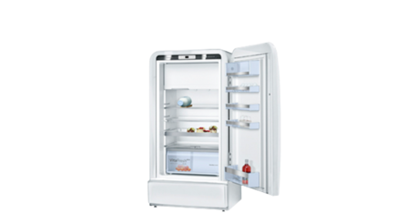 Freestanding fridges with freezer section