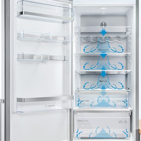 Réfrigérateur Américain 91cm 605l No Frost Bosch Kfn96vpea à Prix Carrefour