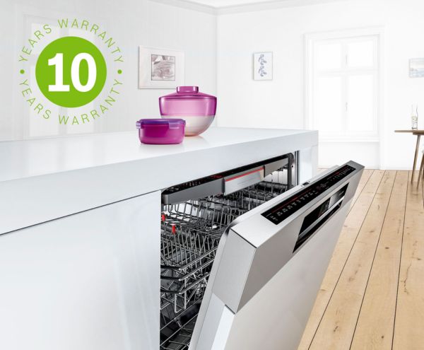 Especial para tus platos: una garantía de 10 años en tu lavavajillas.