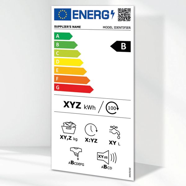 Naujoji buitinių prietaisų energijos vartojimo efektyvumo etiketė