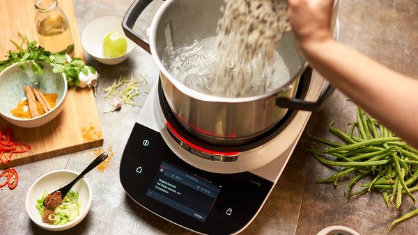 Cuire du riz avec le robot de cuisine Cookit