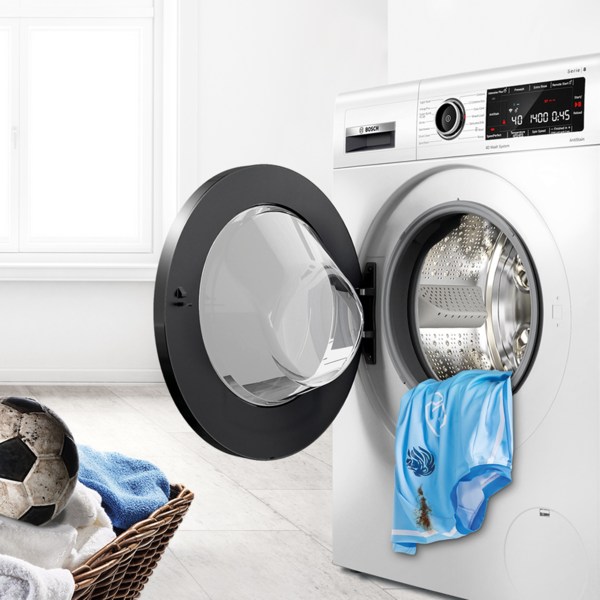 Перални машини с програма против петна от Bosch: премахват петната автоматично