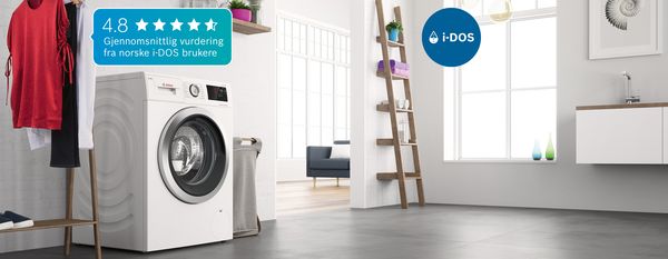 Bosch i-dos selvdoserende vaskemaskin