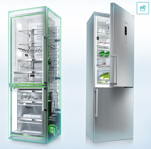 Support étagère, Bosch frigo & congélateur (avant gauche ou droit)