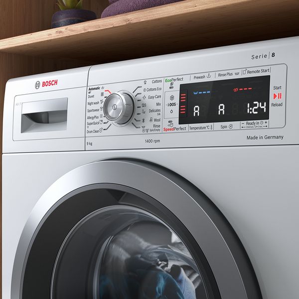 Washing Machine Symbols And Settings | Bosch | Ie