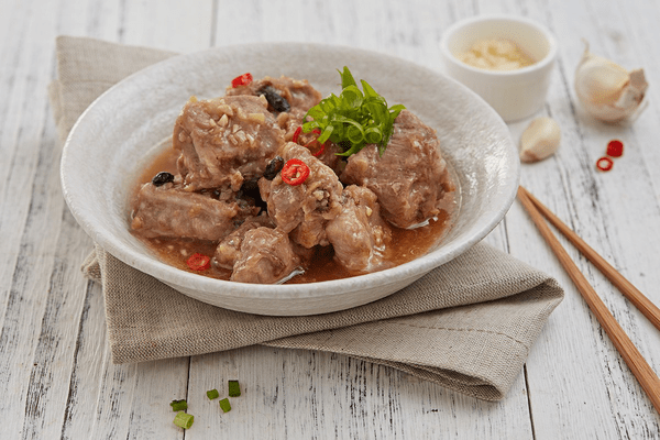 Steamed Pork Ribs With Black Beans Sauce