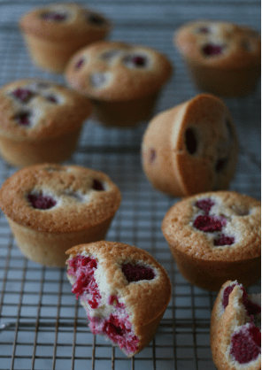 Curtis Stone almond berry muffins
