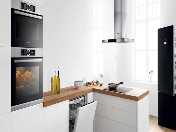 Kitchen with Bosch appliances