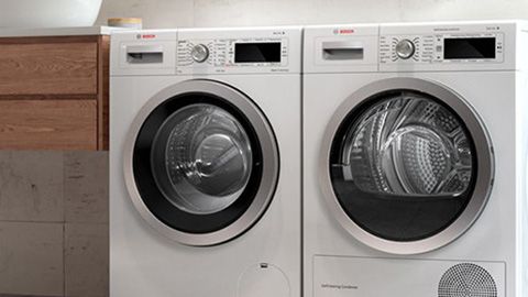 Bosch washing machine and tumble dryer