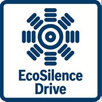 eco silence washing machine symbol