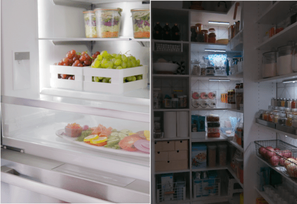 Bosch counter depth refrigerators feature LED lighting.