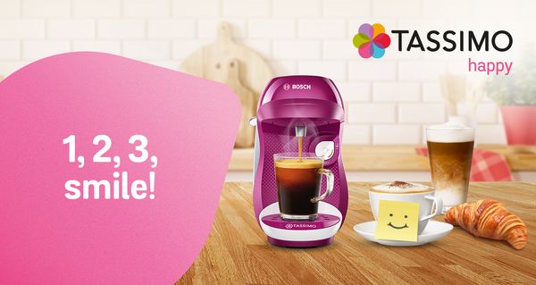 TASSIMO HAPPY – váš skvělý nápoj dříve než lusknete prsty