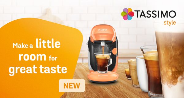 Detail zásuvky na čistiace prostriedky v umývačke Bosch s jednou kapsulou. 