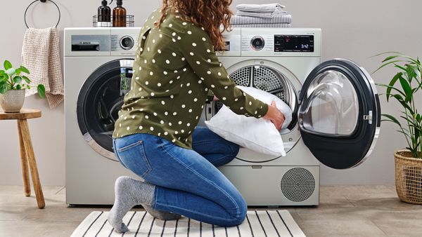 Neben Waschmaschinen besitzen auch Trockner spezielle Allergieprogramme gegen Allergene.