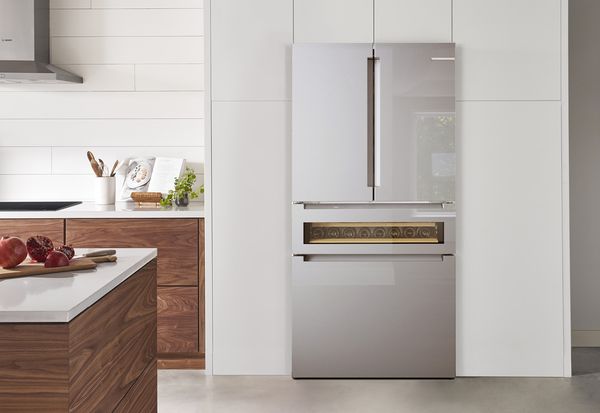 Glass over stainless steel bosch 2020 refrigerator