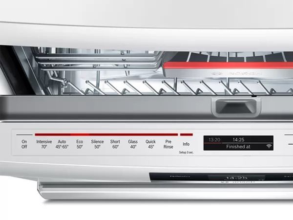 Bosch Dishwasher interface and controls
