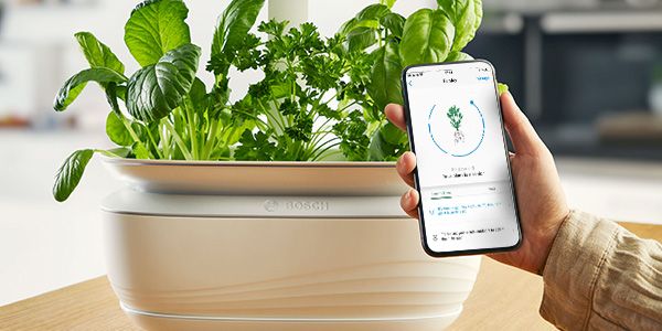 Bosch SmartGrow indoor gardening App 