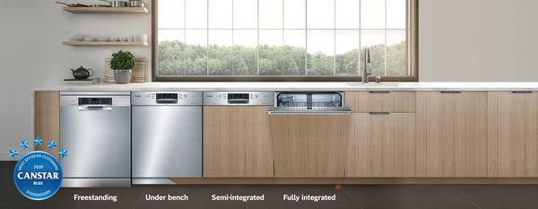 bosch dishwasher under bench