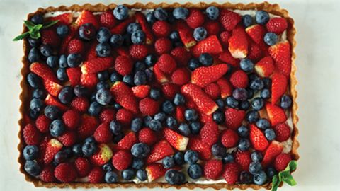 Summer fruit tart recipe