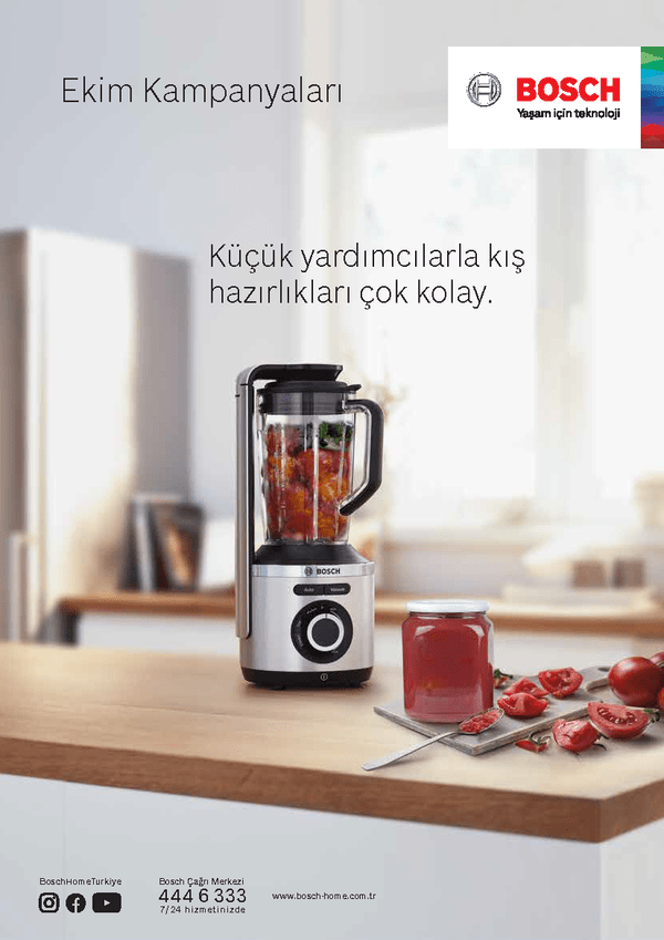 Kampanyalar ve Fiyat Listeleri Bosch Ev Aletleri