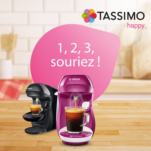 Machine à café TASSIMO HAPPY : avec elle, réaliser la boisson parfaite est simple comme bonjour