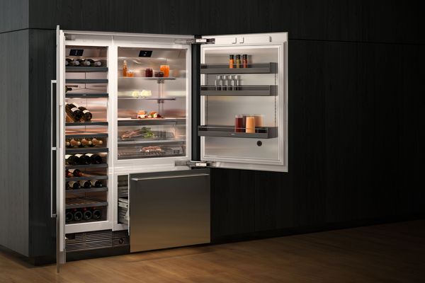 vario 400 series refrigerator freezer wine cabinet