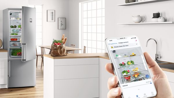 Smarter Kühlschrank mit HomeConnect