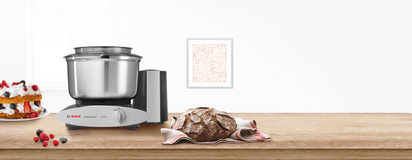 bosch mixer and pastries