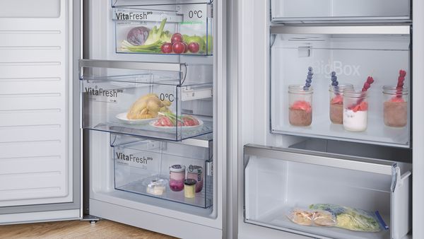 Bosch VitaFresh – individuelle Temperatureinstellungen im Kühlschrank