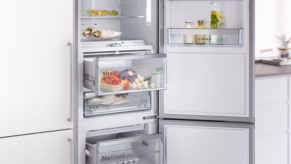 Bosch Kühlschrank mit LED-Beleuchtung