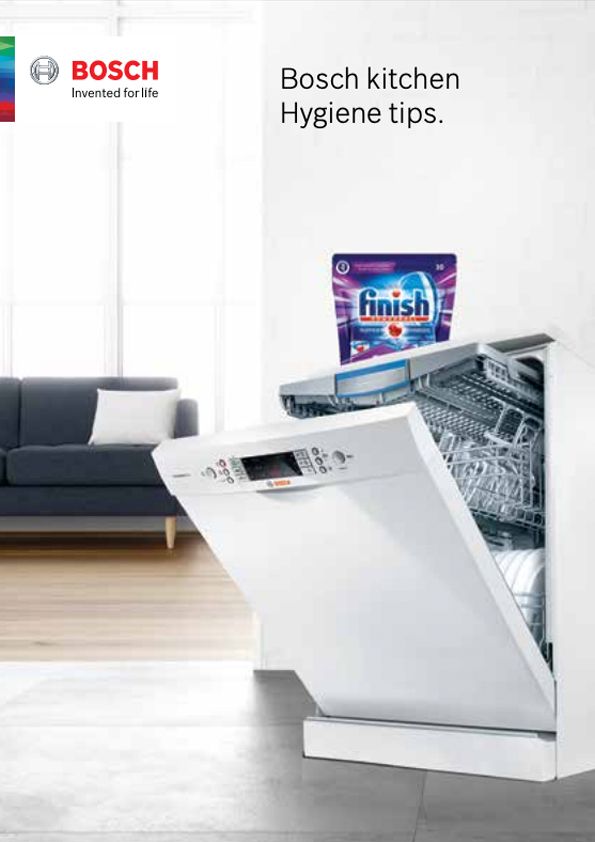 Bosch hot sale dishwasher brochure