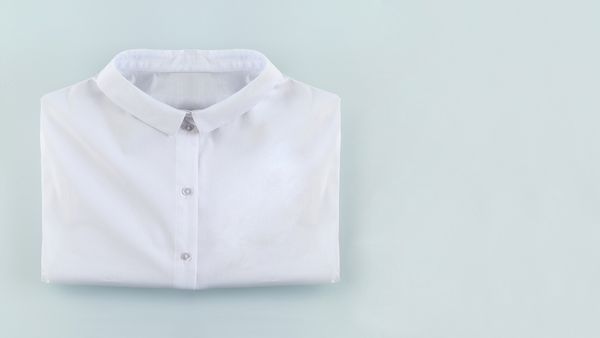 white shirt stain