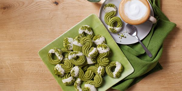 Matcha cookies