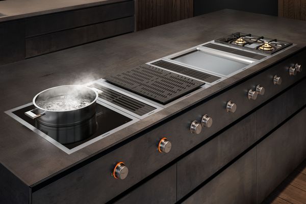 Варильні прилади Gaggenau серії Vario 400 на сучасній кухні