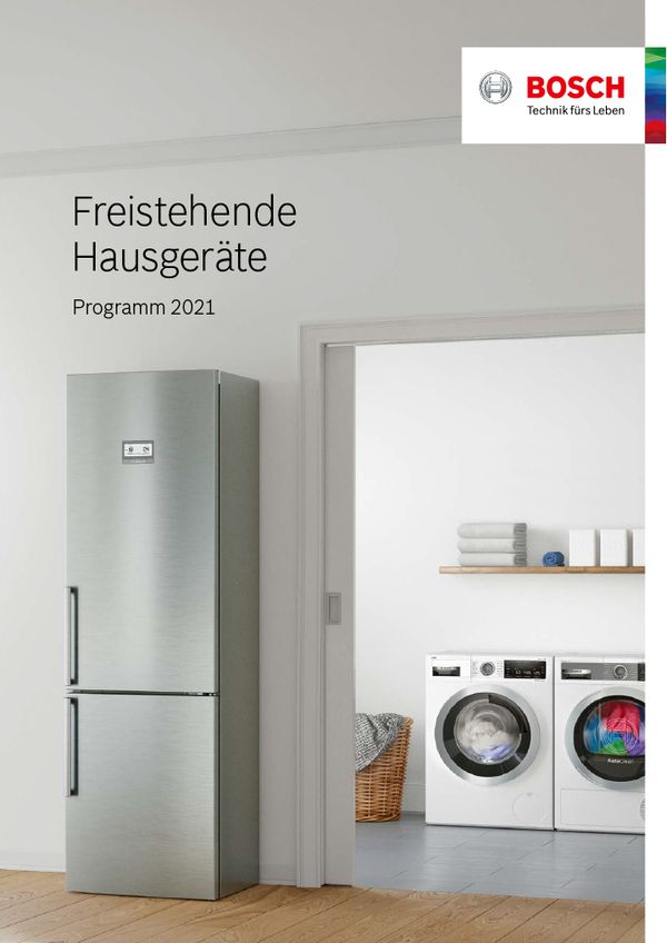 Prospektdownload Bosch Hausgeräte
