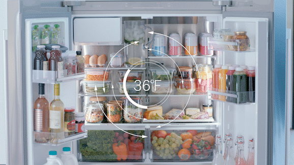 bosch vita fresh refrigerator iwth multiflow
