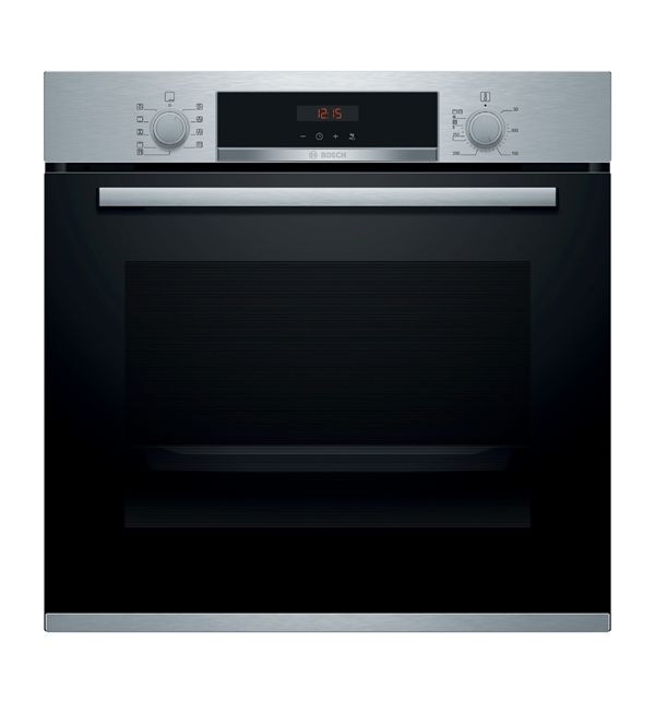 Black and silver oven HBS573BS0B