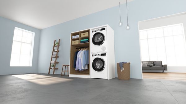 Choisissez le bon programme de lavage grâce à la fonctionnalité EasyStart des machines à laver connectées Bosch.