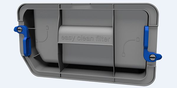 Sèche-linge avec filtre EasyClean. 