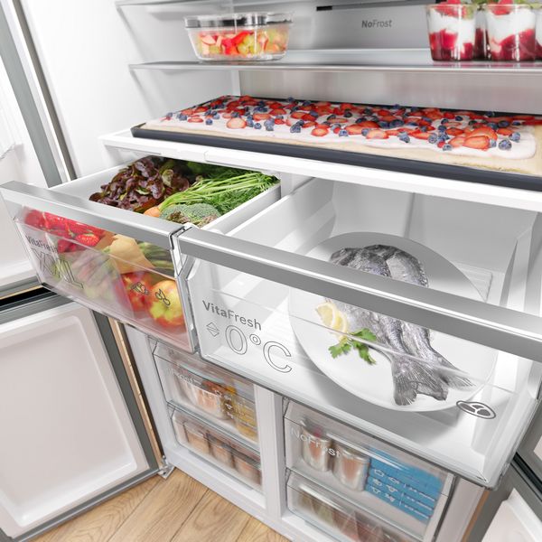 המקררים הגדולים של בוש - ליהנות משפע של מקום וחיים בריאים יותר