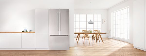 •	De nieuwe premium French Door koelkasten bieden extra veel ruimte en zijn uitgerust met een vershoudsysteem dat voeding langer vers houdt.