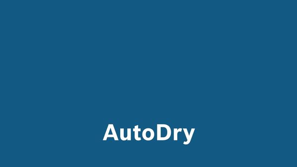 Video explaining how AutoDry works.