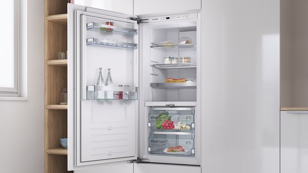 Innebygde kjøleskap uten fryser